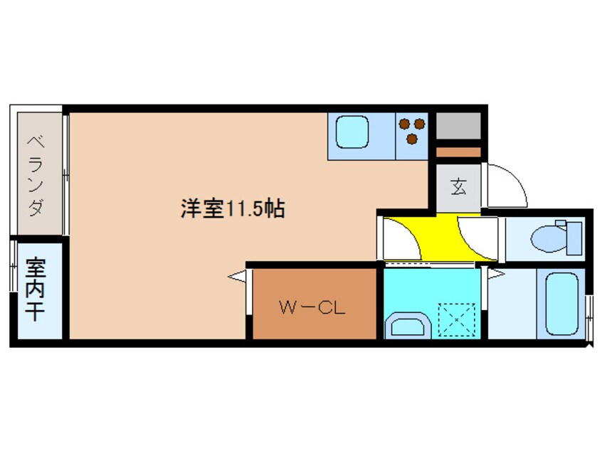 間取図 プランドールＭⅠ