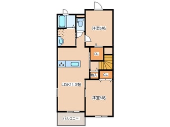 間取図 レジデントレーヴ
