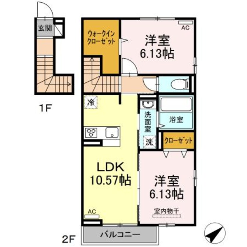 間取図 エランドール