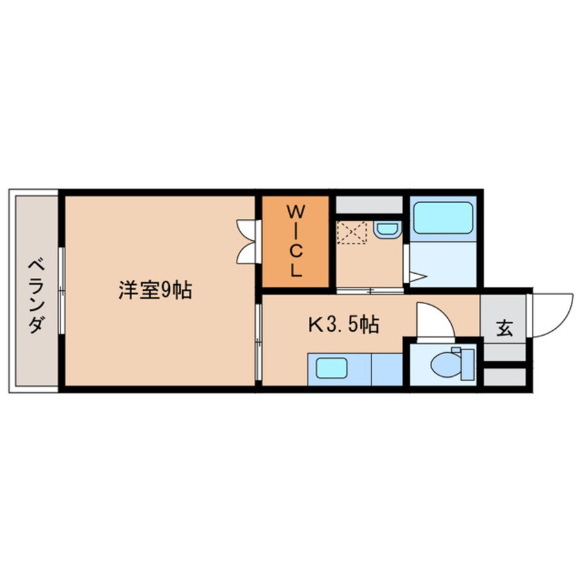 間取図 フリューゲル年見