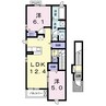 ひまわり 2LDKの間取り