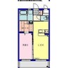 ルーチェ早水 1LDKの間取り