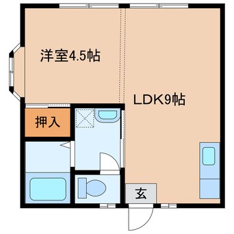 間取図 コーポラス中須