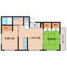 宮丸Sハイツ 2LDKの間取り