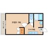 日豊本線/都城駅 徒歩13分 2階 築27年 1DKの間取り