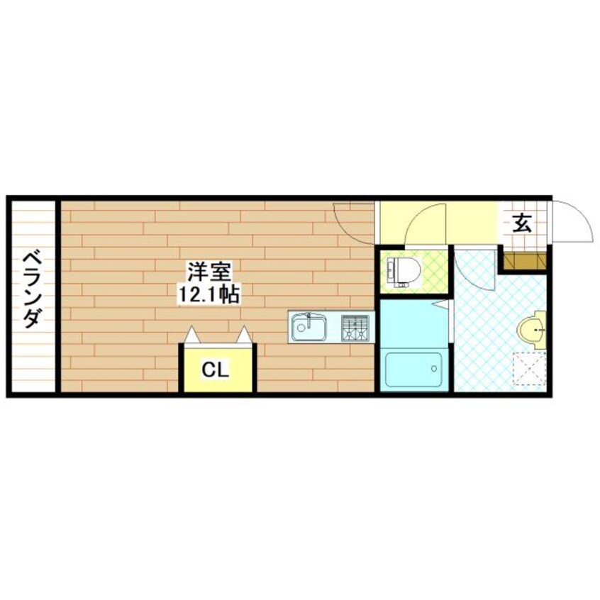 間取図 Lien eterunite