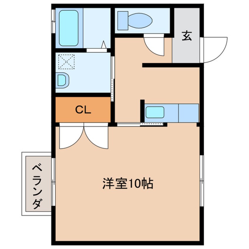 間取図 セジュール楽