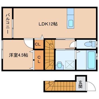 間取図 メゾン・ド・シュシュ