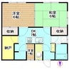和光ハイツ 3DKの間取り