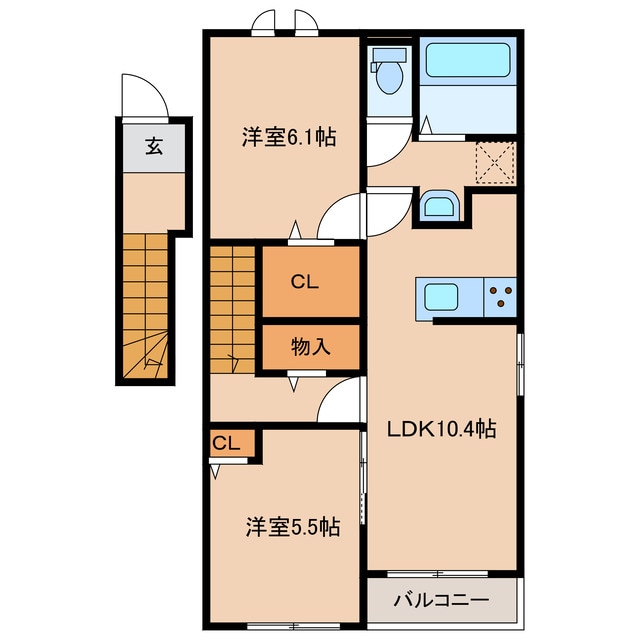 間取り図 グランド リスボアⅡ