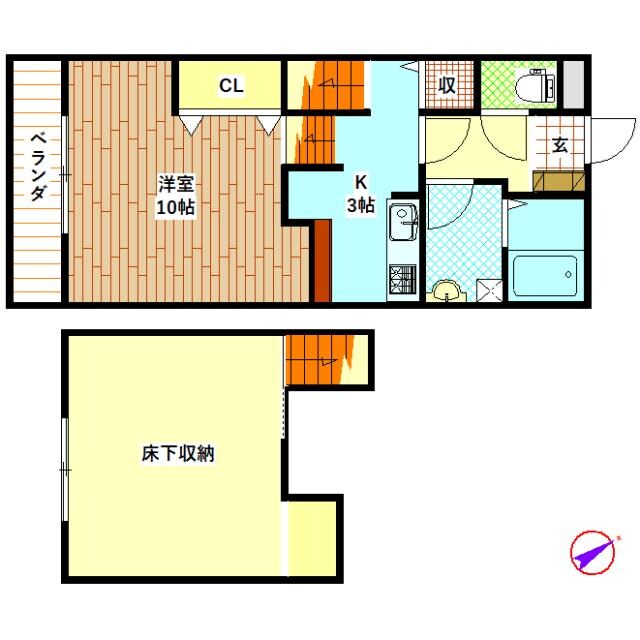 間取り図 サンパティーク