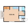 クレール乙房（1R） 1Rの間取り