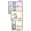 ロータス都城3の間取図