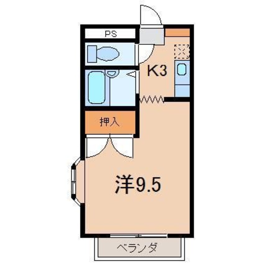 間取図 コアスズラン