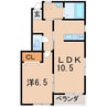 ライム 1LDKの間取り