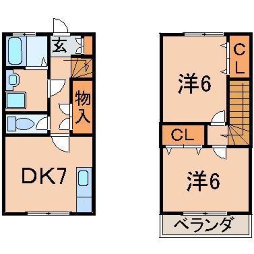 間取図 ハイムベルウッド