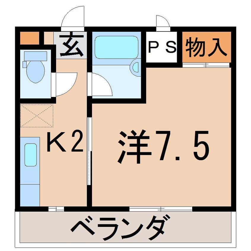 間取図 ネクシス八木田