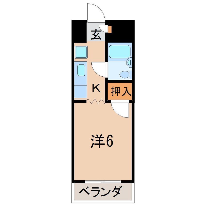 間取図 パレス伏拝