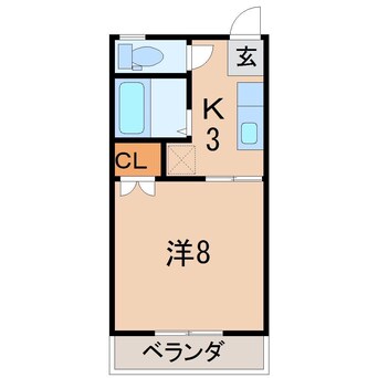 間取図 ジュマベール桑折