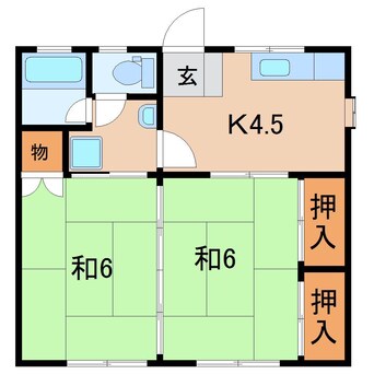 間取図 成出ハイツ