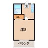コーポオータ 1Kの間取り
