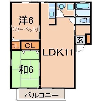 間取図 メゾンフォレスト