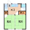 佐藤アパート（泉） 2Kの間取り