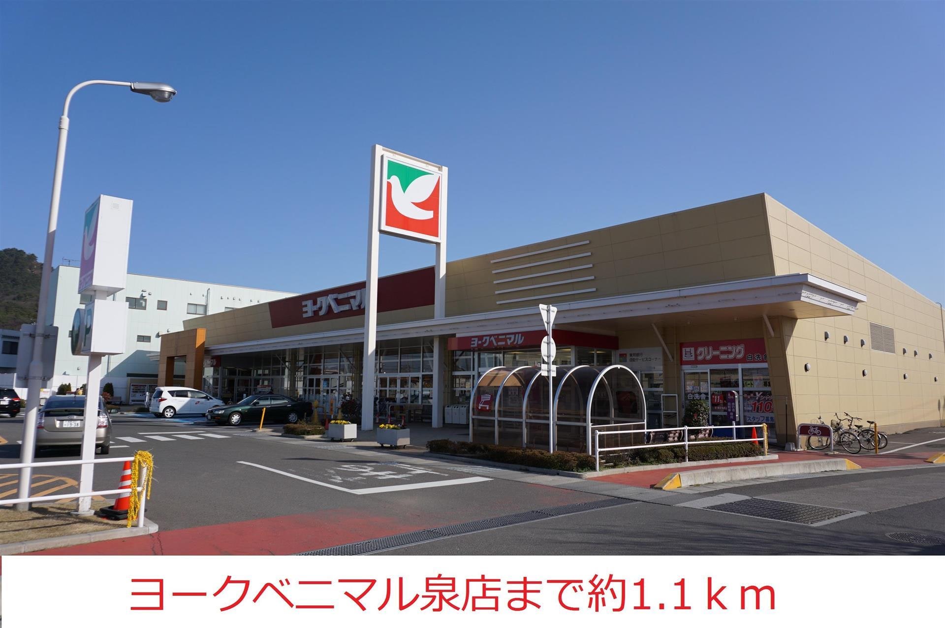 ヨークベニマル(スーパー)まで1100m ハウス泉