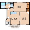 パレット 2DKの間取り