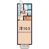 カーサＭII 1Kの間取り