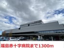 福島赤十字病院(病院)まで1300m ベルハウスＤ