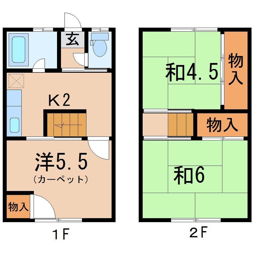 間取図 清水ハイツ