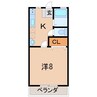 第５エスエスハイツ 1Kの間取り