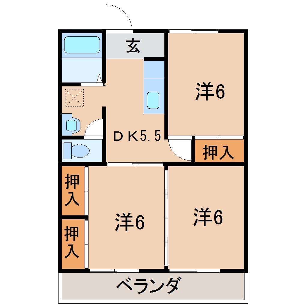 間取り図 清水マンションB