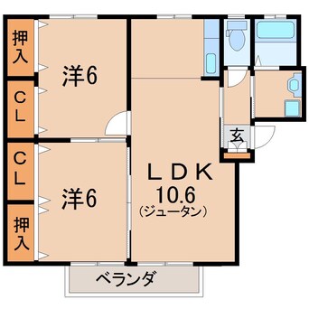 間取図 ノーブルＢ