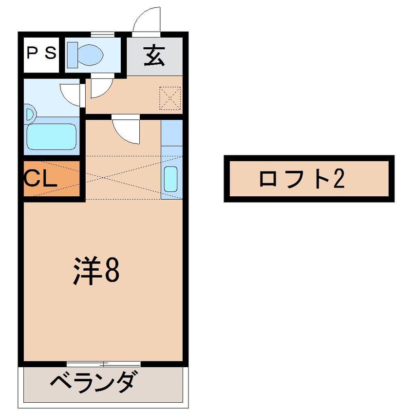 間取図 ベルトピア福島6