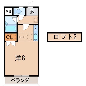 間取図 ベルトピア福島6