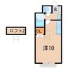 Ｓグリーンハイツ 1Rの間取り