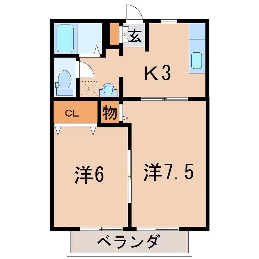 間取図 ブルーウィング