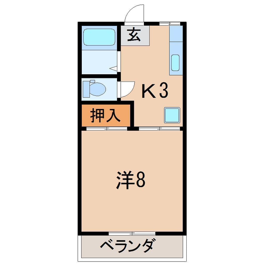 間取図 ハイツ森合