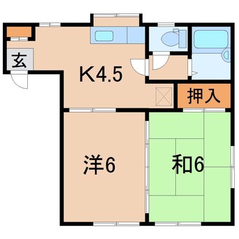 間取図 アビタシオン山居