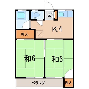 間取図 幸アパート