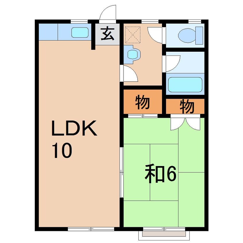 間取図 オーチャードハウス