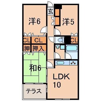 間取図 ベル・グランドール