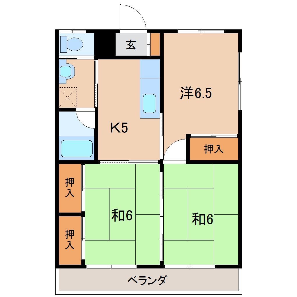 間取り図 清水マンションA