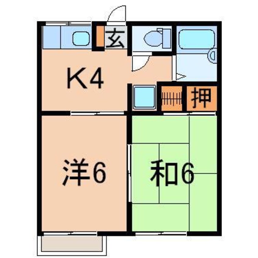 間取図 リバージュ