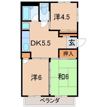 間取図 アーバンハウス野田5