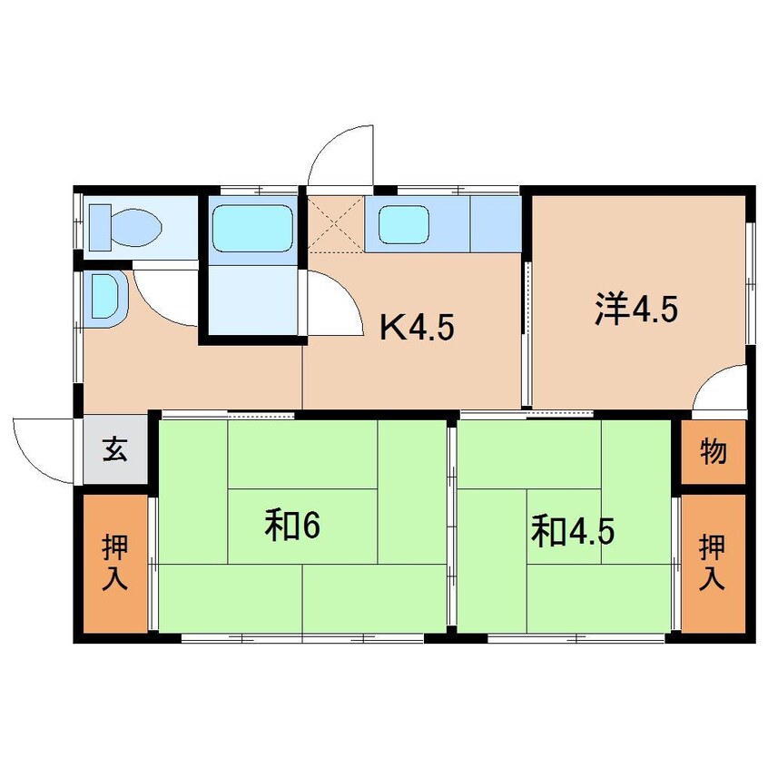 間取図 桜田AP