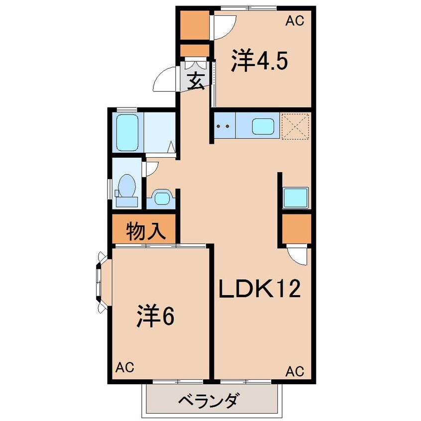 間取図 フォレストガーデン