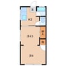 桜水ハイツ 2Kの間取り